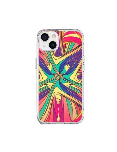 Cover iPhone 15 Plus Veins Veines Azteco Onde - Danny Ivan