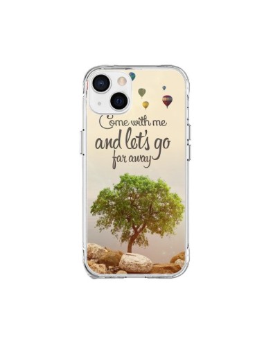 Cover iPhone 15 Plus Let's Go Far Away Palloncini - Eleaxart