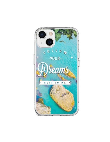 Cover iPhone 15 Plus Segui i tuoi sogni Islanda - Eleaxart