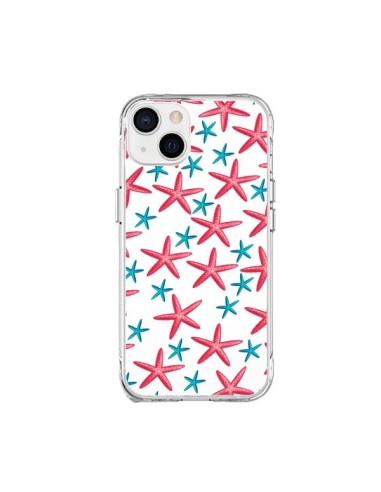 Coque iPhone 15 Plus Etoiles de mer Estrellitas - Eleaxart