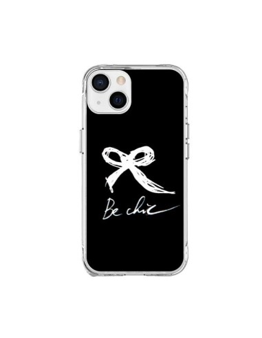 Cover iPhone 15 Plus Be Chic Papillon Bianco - Léa Clément