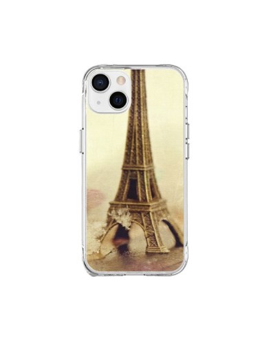 Cover iPhone 15 Plus Tour Eiffel Vintage - Irene Sneddon