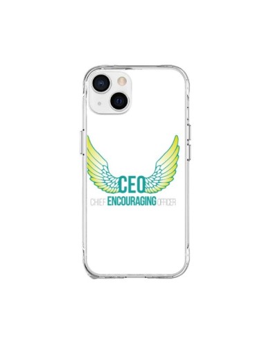 Cover iPhone 15 Plus CEO Chief Encouraging Officer Verde - Shop Gasoline