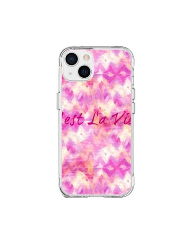 Cover iPhone 15 Plus C'est La Vie - Ebi Emporium