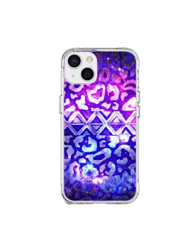 iPhone 15 Plus Case Tribal Leopard Galaxy - Ebi Emporium