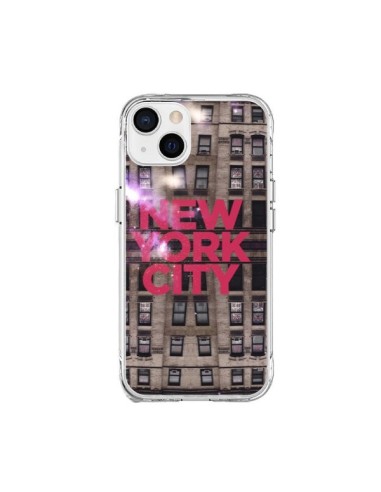 Cover iPhone 15 Plus New York City Grattaciei Rosso - Javier Martinez