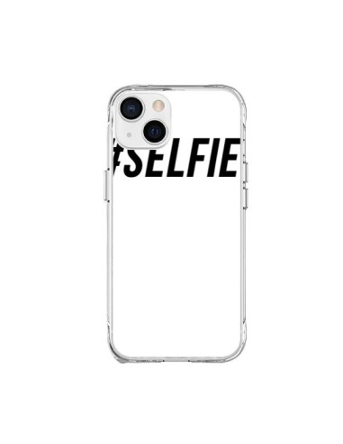 Cover iPhone 15 Plus Hashtag Selfie Nero Verticale - Jonathan Perez