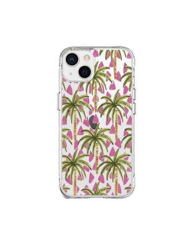 Cover iPhone 15 Plus Palme Trasparente - Dricia Do