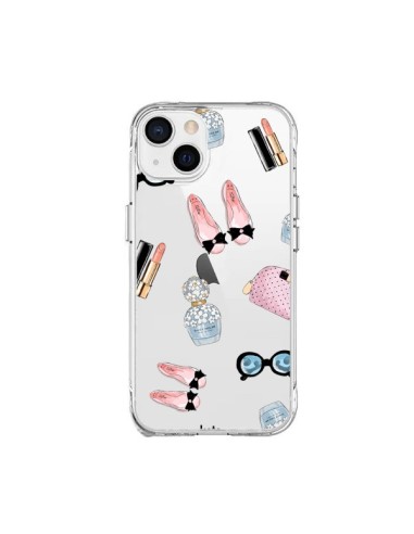 Cover iPhone 15 Plus Essential Beautiful Bellezza Essenziale Trasparente - kateillustrate