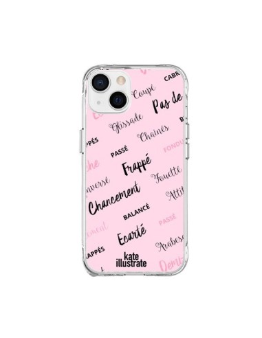 Cover iPhone 15 Plus Ballerina Parole - kateillustrate