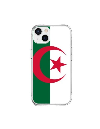 Coque iPhone 15 Plus Drapeau Algérie Algérien - Laetitia