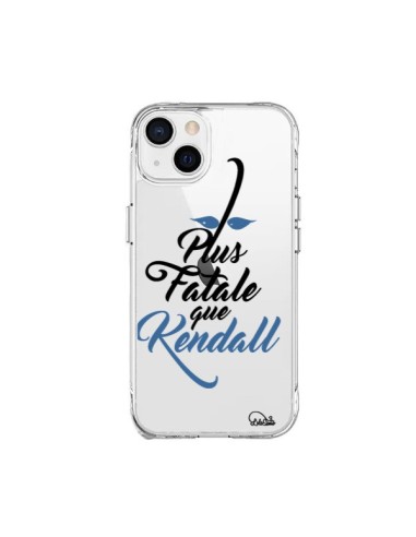 Cover iPhone 15 Plus Plus Fatale que Kendall Trasparente - Lolo Santo