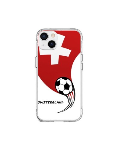 Cover iPhone 15 Plus Squadra Svizzera Football - Madotta