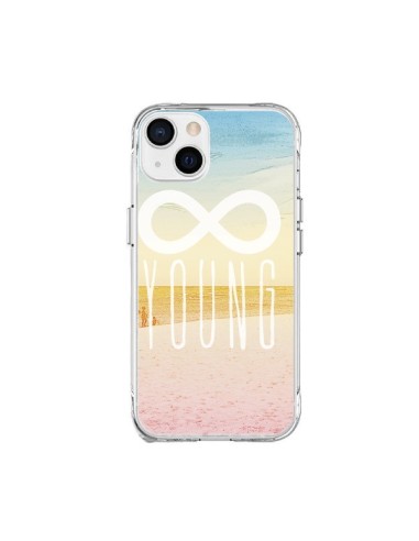 Cover iPhone 15 Plus Forever Young Plage Spiaggia - Mary Nesrala