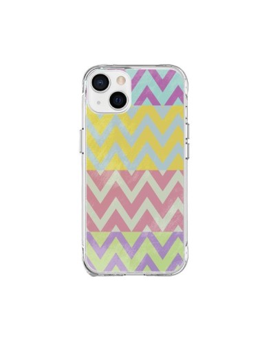 Cover iPhone 15 Plus Chevron Summer Triangolo Azteco - Mary Nesrala