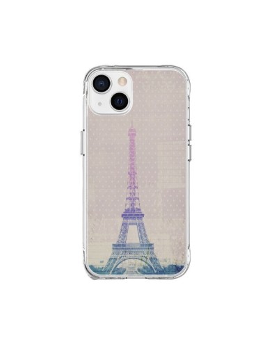 Cover iPhone 15 Plus I Love Paris Tour Eiffel Amore - Mary Nesrala