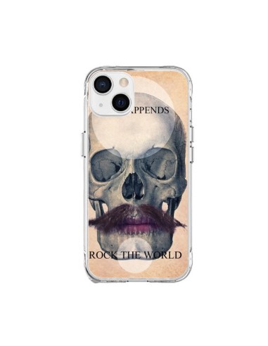 Cover iPhone 15 Plus Rock Teschio- Maximilian San