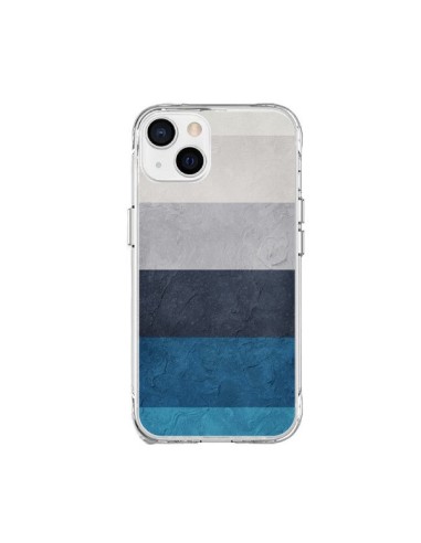 Cover iPhone 15 Plus Bande Orizzontali Greece Hues - Maximilian San