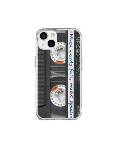 Cover iPhone 15 Plus Cassette Words K7 - Maximilian San