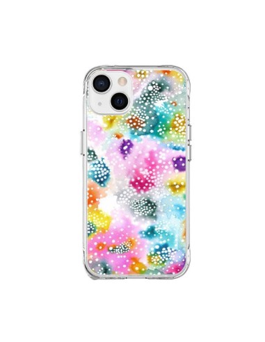 Cover iPhone 15 Plus Experimental Surface Colorful - Ninola Design