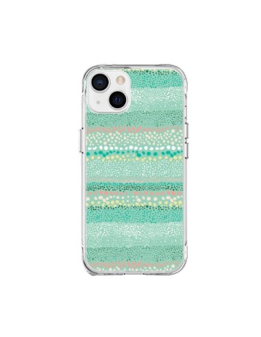 Coque iPhone 15 Plus Irregular Lines Vainica - Ninola Design