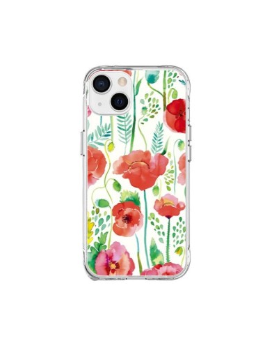 Cover iPhone 15 Plus Pianeti Costellazioni Rosa- Ninola Design