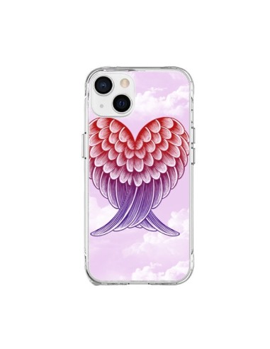 Coque iPhone 15 Plus Ailes d'ange Amour - Rachel Caldwell