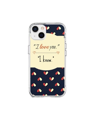 Cover iPhone 15 Plus I Love you - R Delean