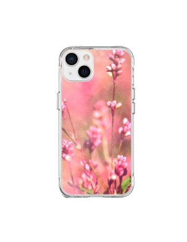 Cover iPhone 15 Plus Fiori boccioli Rosa - R Delean