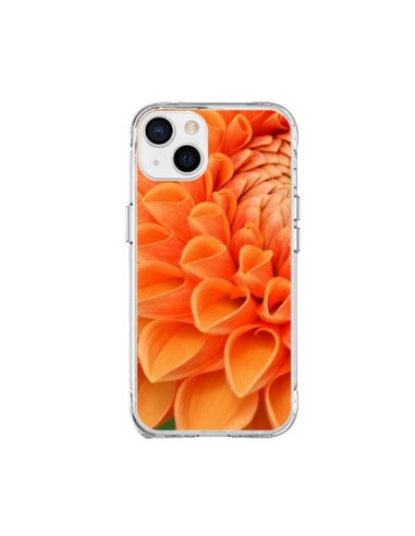 Cover iPhone 15 Plus Fiori Arancioni - R Delean