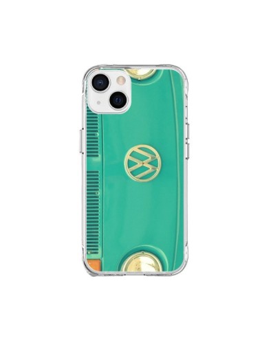 Cover iPhone 15 Plus Groovy Van Hippie VW - R Delean