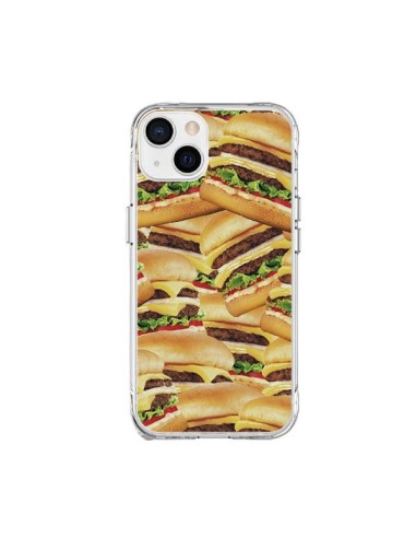 Coque iPhone 15 Plus Burger Hamburger Cheeseburger - Rex Lambo