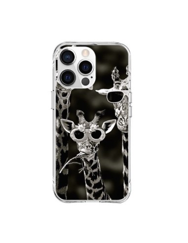 Cover iPhone 15 Pro Max Giraffa Swag Famiglia Giraffe  - Asano Yamazaki