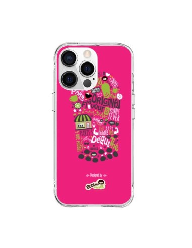 Coque iPhone 15 Pro Max Bubble Fever Original Flavour Rose - Bubble Fever