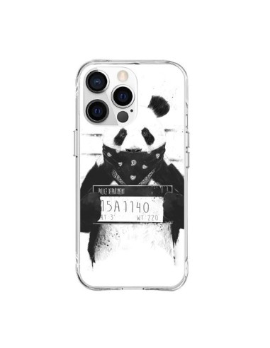 Coque iPhone 15 Pro Max Bad Panda Prison - Balazs Solti