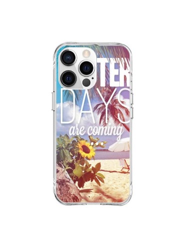 iPhone 15 Pro Max Case Better Days _Tea - Eleaxart