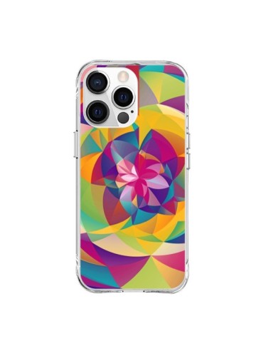 Cover iPhone 15 Pro Max Acid Blossom Fiori - Eleaxart