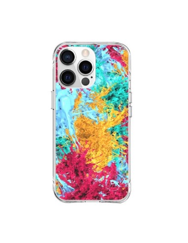 iPhone 15 Pro Max Case Splash Paint - Eleaxart