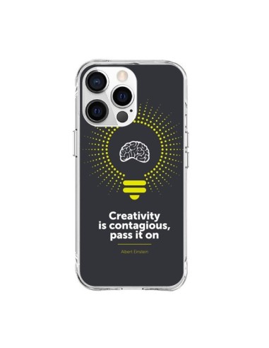 Cover iPhone 15 Pro Max Creativity is contagious, Einstein - Shop Gasoline