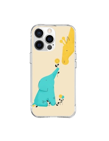 Coque iPhone 15 Pro Max Elephant Bebe Girafe - Jay Fleck