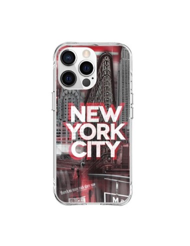 Cover iPhone 15 Pro Max New York City Rosso - Javier Martinez