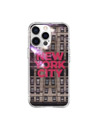 iPhone 15 Pro Max Case New York City Skyscrapers Red - Javier Martinez