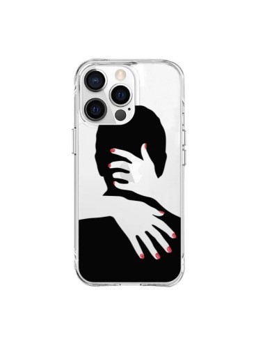 Coque iPhone 15 Pro Max Calin Hug Mignon Amour Love Cute Transparente - Dricia Do