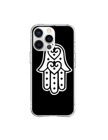 iPhone 15 Pro Max Case Hand of Fatima  Eye Black - Laetitia