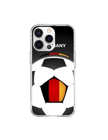 Coque iPhone 15 Pro Max Allemagne Ballon Football - Madotta