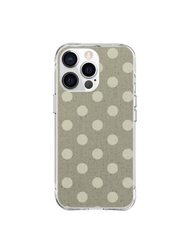 iPhone 15 Pro Max Case Polka Polka Camel - Mary Nesrala