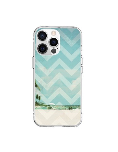 Coque iPhone 15 Pro Max Chevron Beach Dreams Triangle Azteque - Mary Nesrala