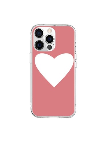 Cover iPhone 15 Pro Max Cuore Corallo - Mary Nesrala