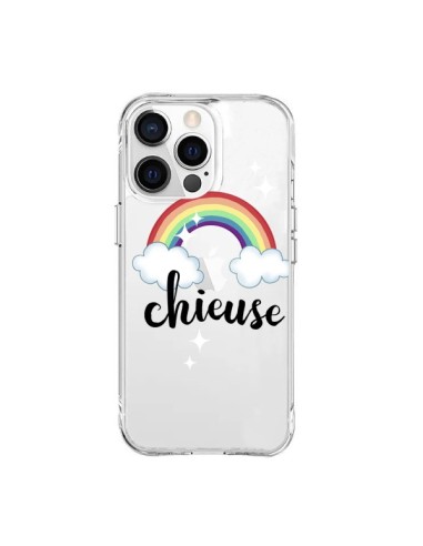 iPhone 15 Pro Max Case Chieuse Arc En Ciel Clear - Maryline Cazenave