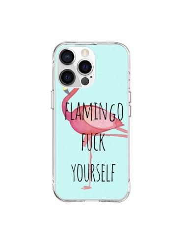 iPhone 15 Pro Max Case Flamingo Flamingo Fuck Yourself - Maryline Cazenave